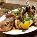 ナガタ店 - 本日のアクアパッツァ、特別バージョン