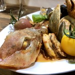 ナガタ店 - 本日のアクアパッツァ、特別バージョン