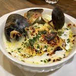 ナガタ店 - 大浅利とホタテ？のグラタン
