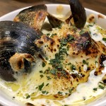 ナガタ店 - 大浅利とホタテ？のグラタン