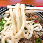 麺処 綿谷 - 麺のアップです。（2018.12 byジプシーくん）