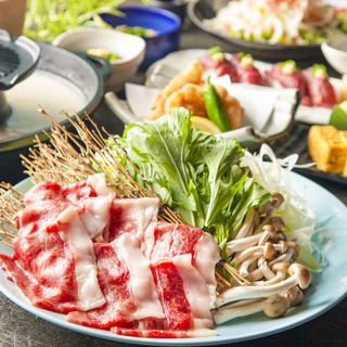 全品食べ放題 仙台牛と大海老のしゃぶしゃぶコース 2時間飲み放題9品6480 5980円 はなれ 仙台店 Hanare あおば通 居酒屋 食べログ