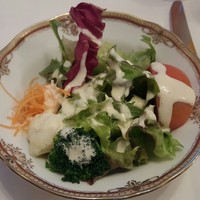 デ アドミラル - 地元野菜のサラダ