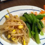 お通しのナムル