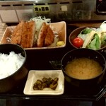 豊丸水産 - 【2018.12.17(月)】ワンコインランチ(トンカツ)500円