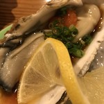 鮨台所 魚信 - 生牡蠣