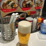 麺屋 匠 - 小ビール