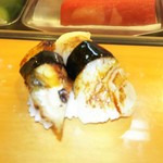 Sushi Tatsu - ウナギ  ホタテ炙り