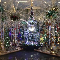 フィオレンティーナ - ロビーのクリスマスデコレーション。華やかでした。