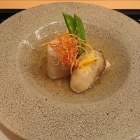 馬車道 大かわ - 牡蠣、海老芋、蕪