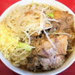 ラーメン二郎 - ラーメン小＋ニンニク多め