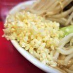 ラーメン二郎 - ニンニク多め