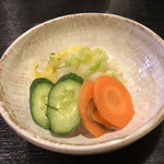 とんかつあさくら - お新香