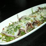 満月茶家 - タコのペペロンチーノ