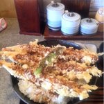 天ぷら桂 - 海老天丼。