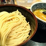 麺屋一燈 - 半熟味玉濃厚魚介つけ麺 950円 中盛り 100円