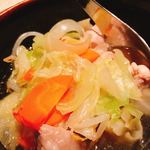 東京焼酎＆梅酒bar GEN&MATERIAL - 鶏鍋