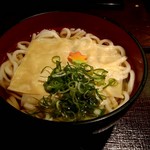 嵐山うどん おづる - 湯葉のうどん 990円