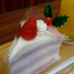 GINZA CozyCorner - （2018/12月）ふんわり苺ショートケーキ