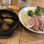 麺屋さくら - 鴨南蛮 1.5玉、鴨団子増し    