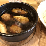麺屋さくら - 鴨南蛮 1.5玉、鴨団子増し    