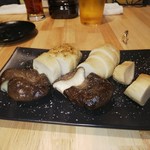 肉山 静岡 - エリンギ焼き