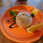松島イタリアン トト - マンゴーとクリームチーズのセミフレッド