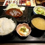 升屋 - ハンバーグステーキランチ