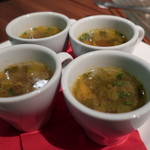 クッチーナ ラトリエ - 一口サイズのスープ
      ('2018.11月)