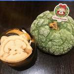 ベーカリーカフェ キャラブレッド - かぼちゃパンとクッキー＆クリームマフィン