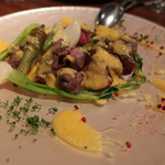 クッチーナ ラトリエ - 牛ヘレ肉と季節野菜のグリル あんぽ柿のソース
      ('2018.11月)