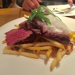 表参道ワイン食堂Den - 牛カイノミのグリルステーキ1,580円