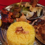 チャイカフェ バガヴァッド - ディナープレートセット