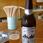 ふくみや食堂 - ビール  600円。