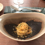 ヴェーナ - ●キターラパスタ
      カラスミとベルガモット。