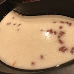 火鍋三田 成都 - 白湯スープ