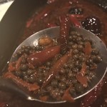 火鍋三田 成都 - 麻辣スープは花椒たっぷり