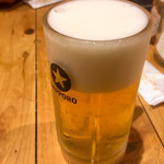 Wain Shokudou Gabugabu - ランチビールはお一人様一杯150円