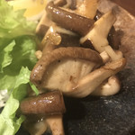 みやざき - 大和椎茸のニンニクバター。抜群♪