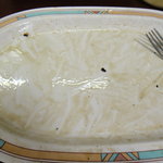 ジャポネ - 食べ終わった皿もオイリー（2011.10）