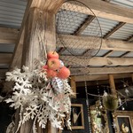 村のピザ屋 カンパーニャ - クリスマス飾り