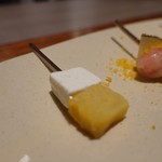 エノテカ パージナ - あんな芋とクリームチーズ