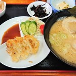 らーめん まる源 高倉軒 - 昭和定食650円