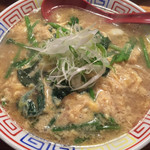 いせのじょう - 卵とじラーメン600円