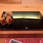 安べえ寿し - 下駄に玉子焼きから