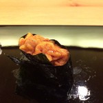 安べえ寿し - 雲丹の軍艦