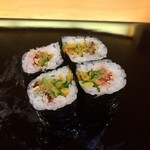安べえ寿し - このお新香巻きが絶品でした