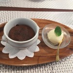 ビストロ ダイア - 絶品熱々のフォンダンショコラ