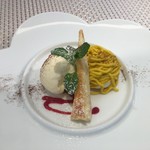 ビストロ ダイア - 南瓜のモンブラン仕立て