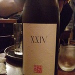 Nomiyasam Minoru - ニジュウヨン。芋焼酎。鹿児島かな？予め水で割ってくれているものを飲みます。これがお気に入り。